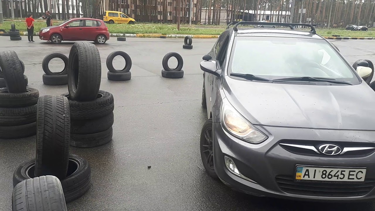 Заезд в ворота передом и выезд задом