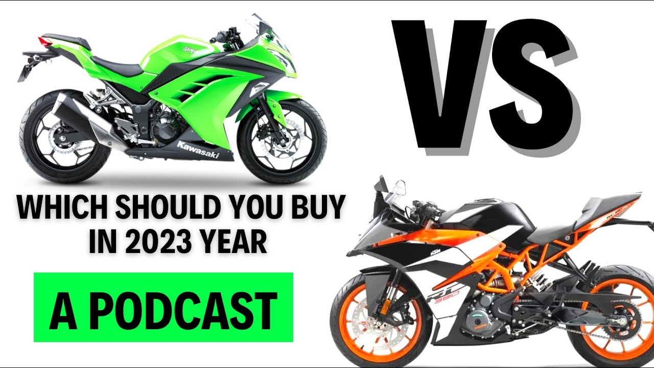 RC 390 против NINJA 300. Что купить в 2023 году. Подкаст.