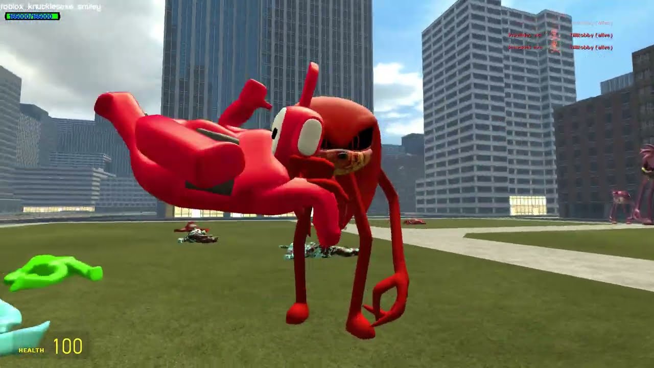 NEW UPGRADE SPONGEBOB INNYUME SMILEY'S VS BOSS SONIC & KNUCKLES SMILEY'S AND OTHER in Garry's Mod