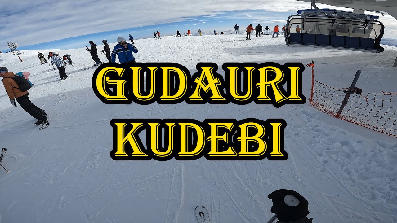 Gudauri Kudebi Skiing POV