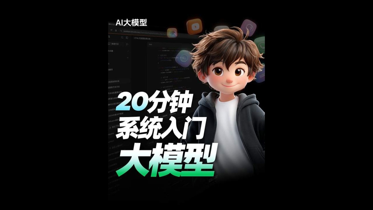 20分钟掌握AI大模型！零基础入门，4大必学场景大揭秘！ 看完这期视频，你将挖掘出AI大模型的真正潜力来！ 我将自己使用大模型的经验系统总结了一遍，制作成了这样的一期“大模型零基础入门”教程。