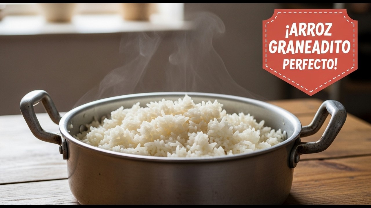 Cómo Hacer Arroz Blanco Graneadito Peruano 🥣 | Solo Como Mamá Lo Hace