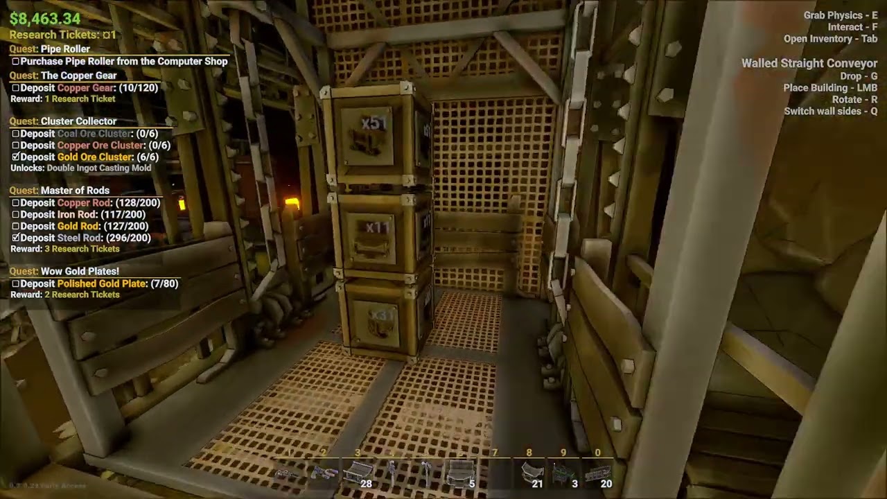 Minemogul New cave steel world day 4 adding more automation