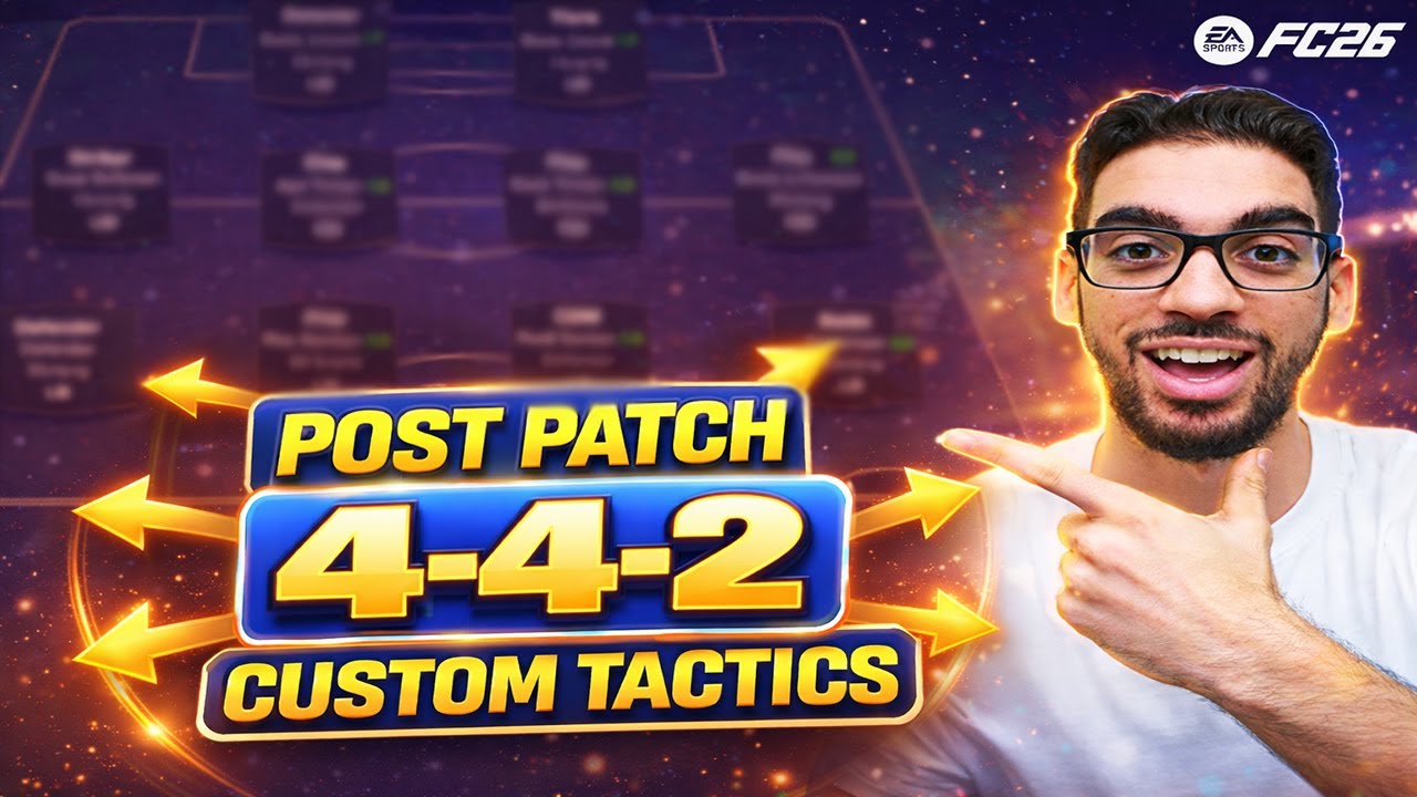 *POST PATCH* BEST META 442 FORMATION AND CUSTOM TACTICS | FC 26 ULTIMATE TEAM