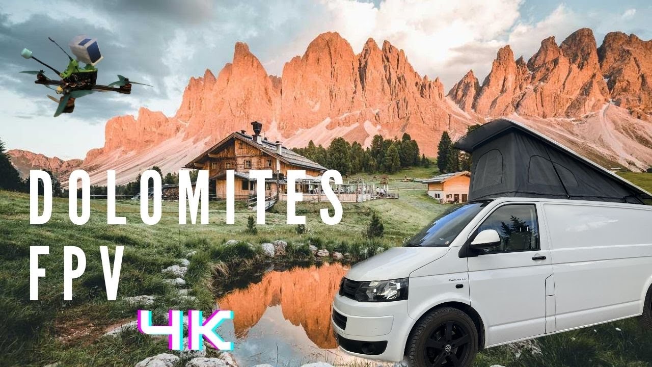 Ont découvre les Dolomites (un paradis pour les spots van et Fpv)♥️🏔️