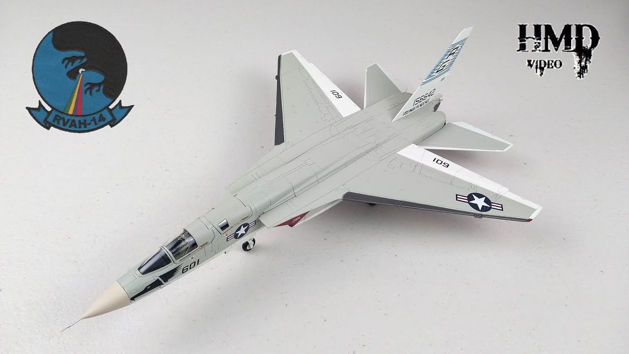 North American RA-5C Vigilante US Navy, RVAH-14, USS Independence, Hobby Master 1:72 Diecast Model