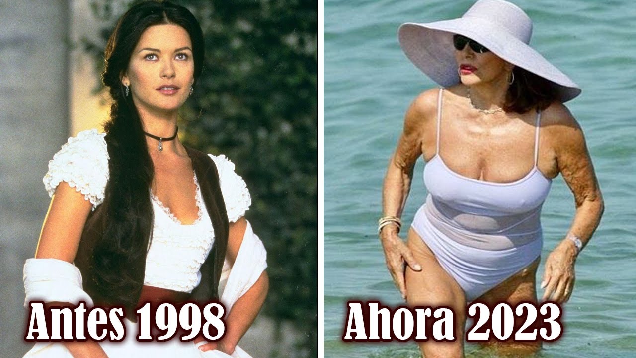 Así Lucen Los Personajes de La máscara del Zorro en 2023 Increíble cambiado!