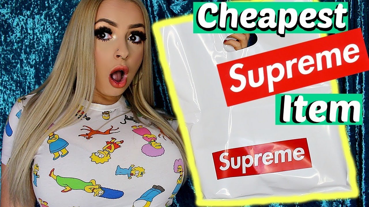 I BUY THE CHEAPEST THING ON SUPREME!!