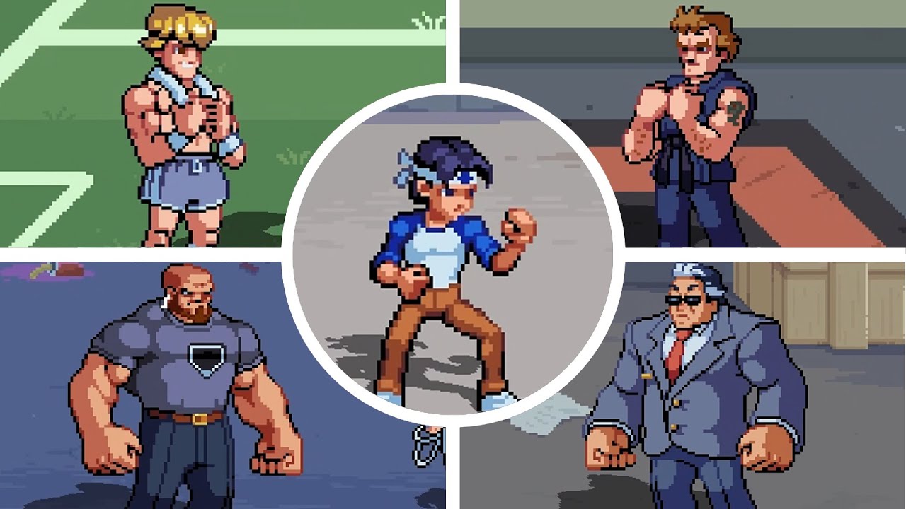 The Karate Kid: Street Rumble - ALL BOSSES