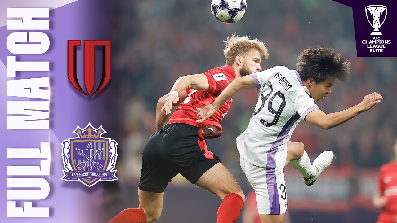 Chengdu Rongcheng 🇨🇳 vs Sanfrecce Hiroshima 🇯🇵 | Full Match | AFC Champions League Elite™ 2025/26