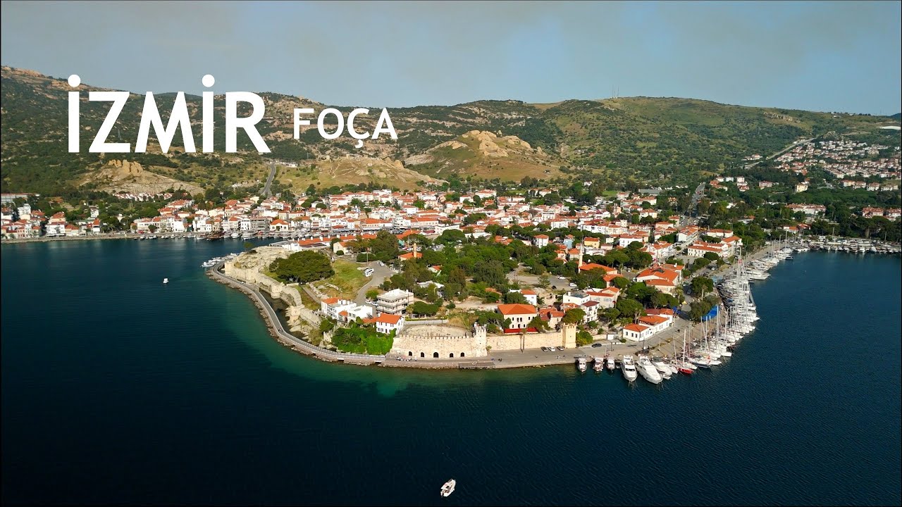 Foça | İzmir | Drone ile Manzaralar | DJI MINI 4 PRO ile Kaydedilmiştir