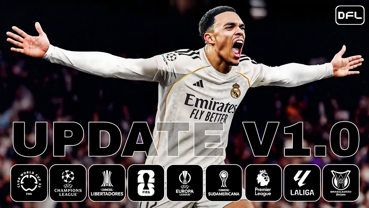 DFL 26 V1.0 | NEW MENU, CAREER MODE, PROMOTED TEAMS & KITS 25/26 