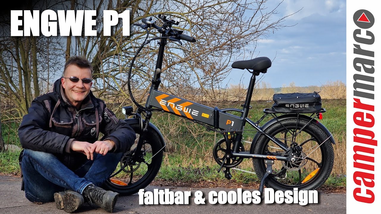 Das faltbare ENGWE P1 - ein preiswertes E-Bike mit außergewöhnlichem Design