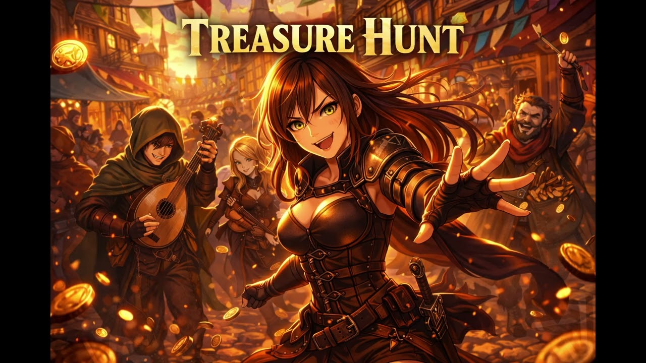 Treasure Hunt – Folk Fantasy Tavern Anthem | D&D | Medieval