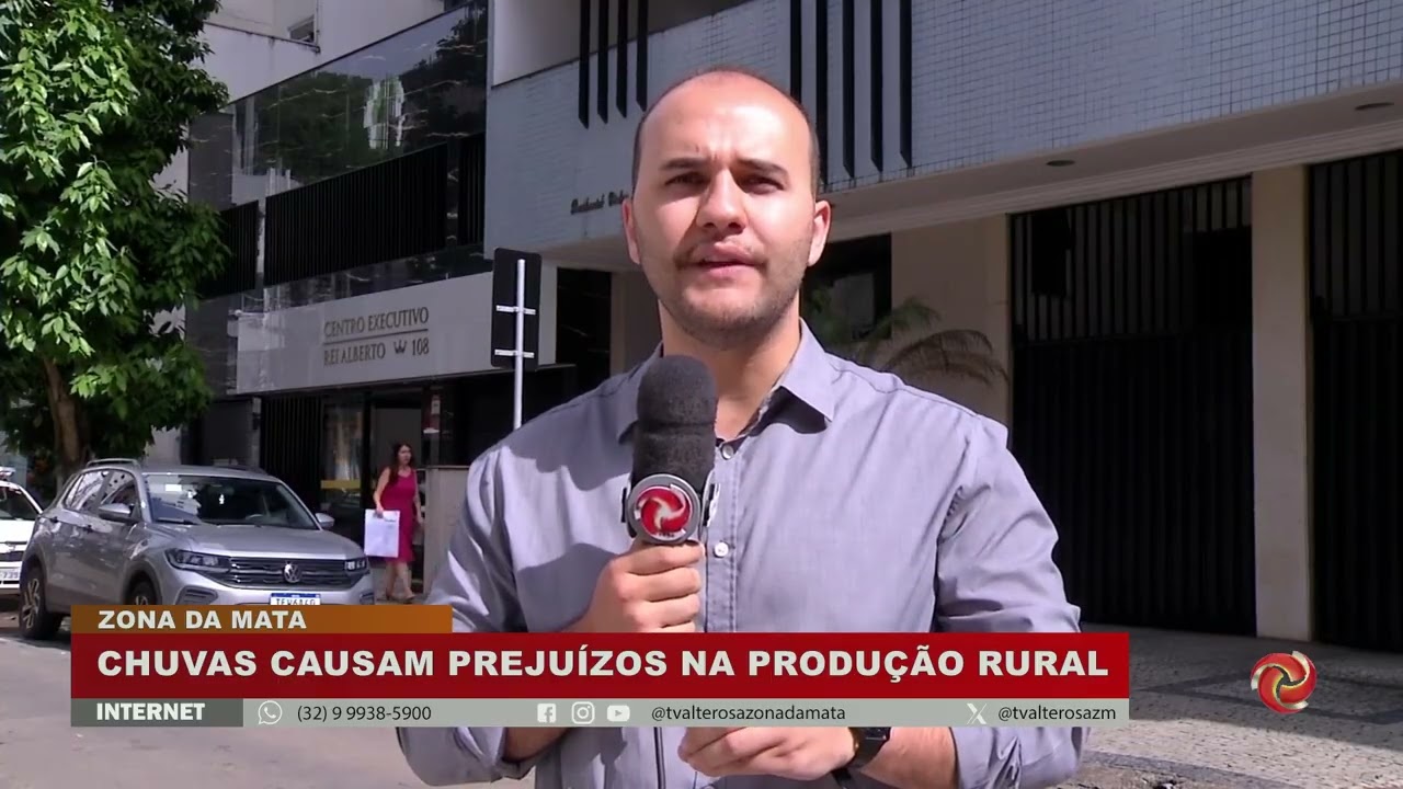 CHUVAS CAUSAM PREJUÍZOS A PRODUTORES RURAIS