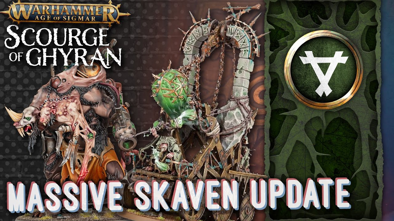 New Skaven Rules - Scourge of Ghyran | Age of Sigmar 4 2025