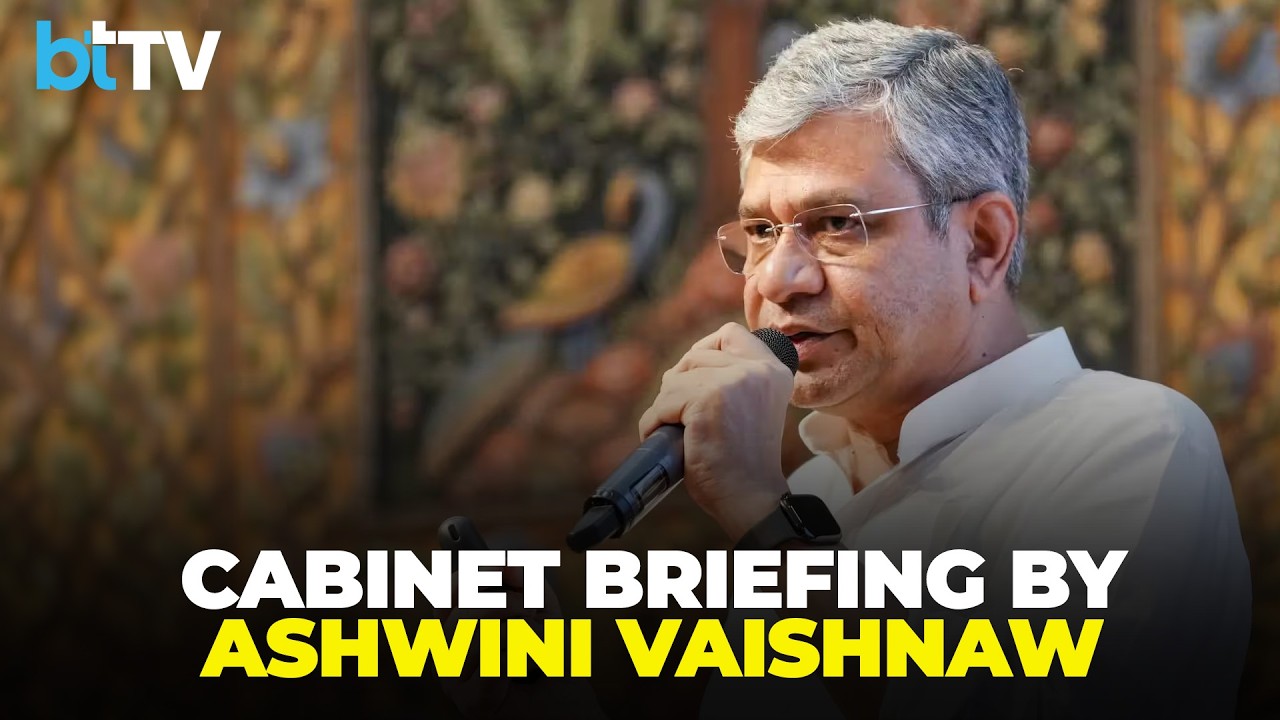 LIVE: Ashwini Vaishnaw Addresses Media After Cabinet Meeting, Key Decisions And Announcements