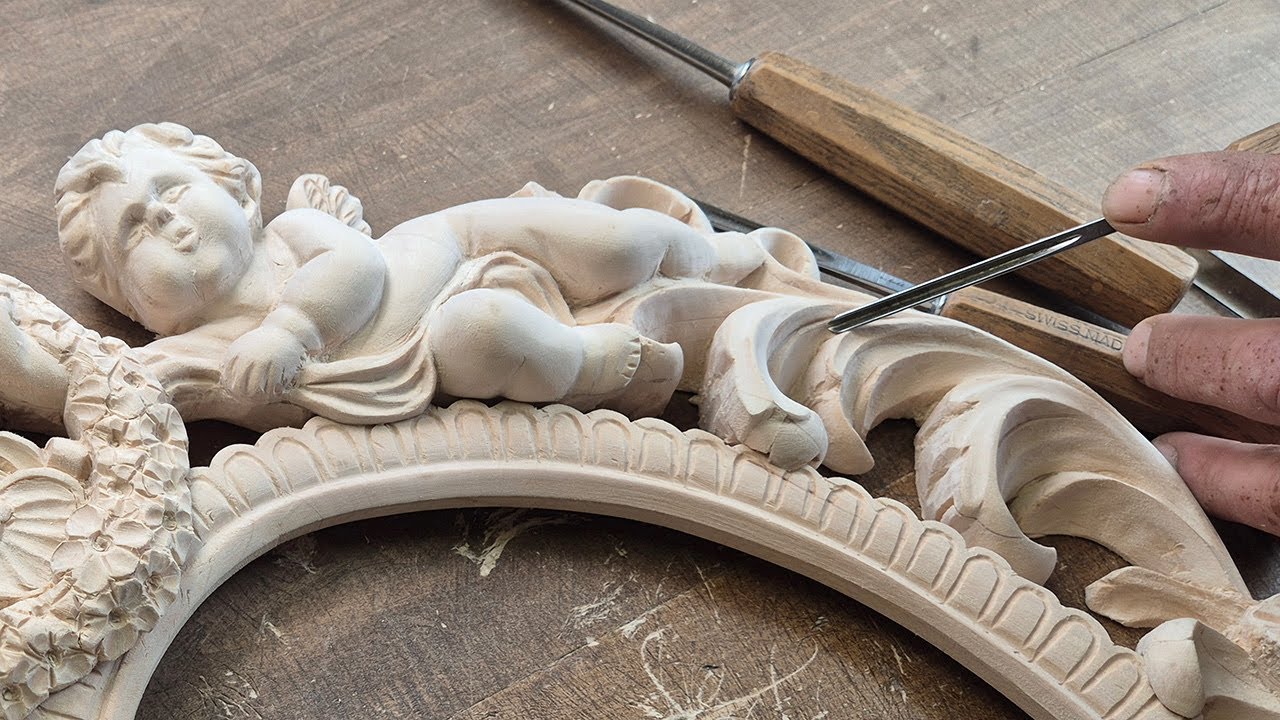 Carved Frame With Angels