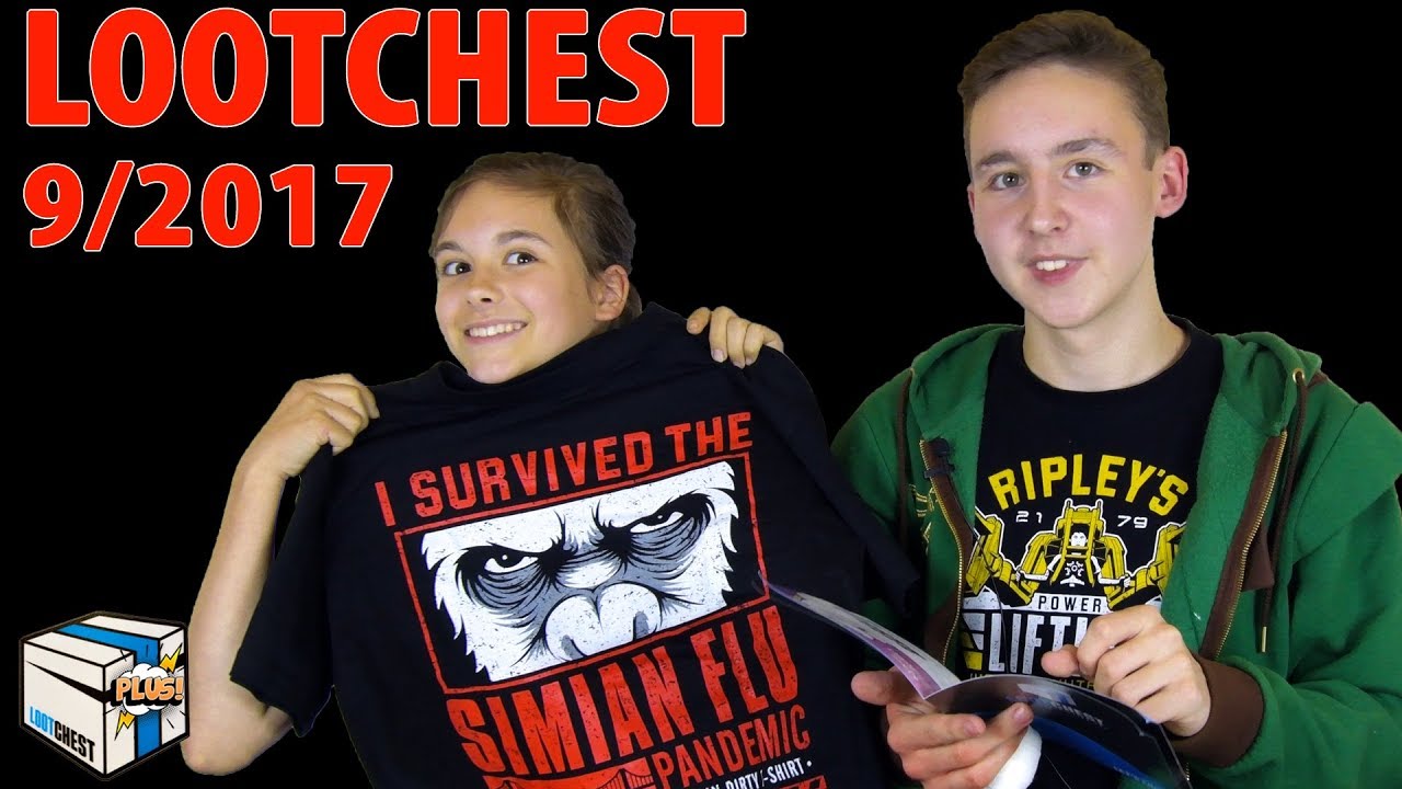 Lootchest Plus Unboxing 📦 September 2017 | Magicbiber