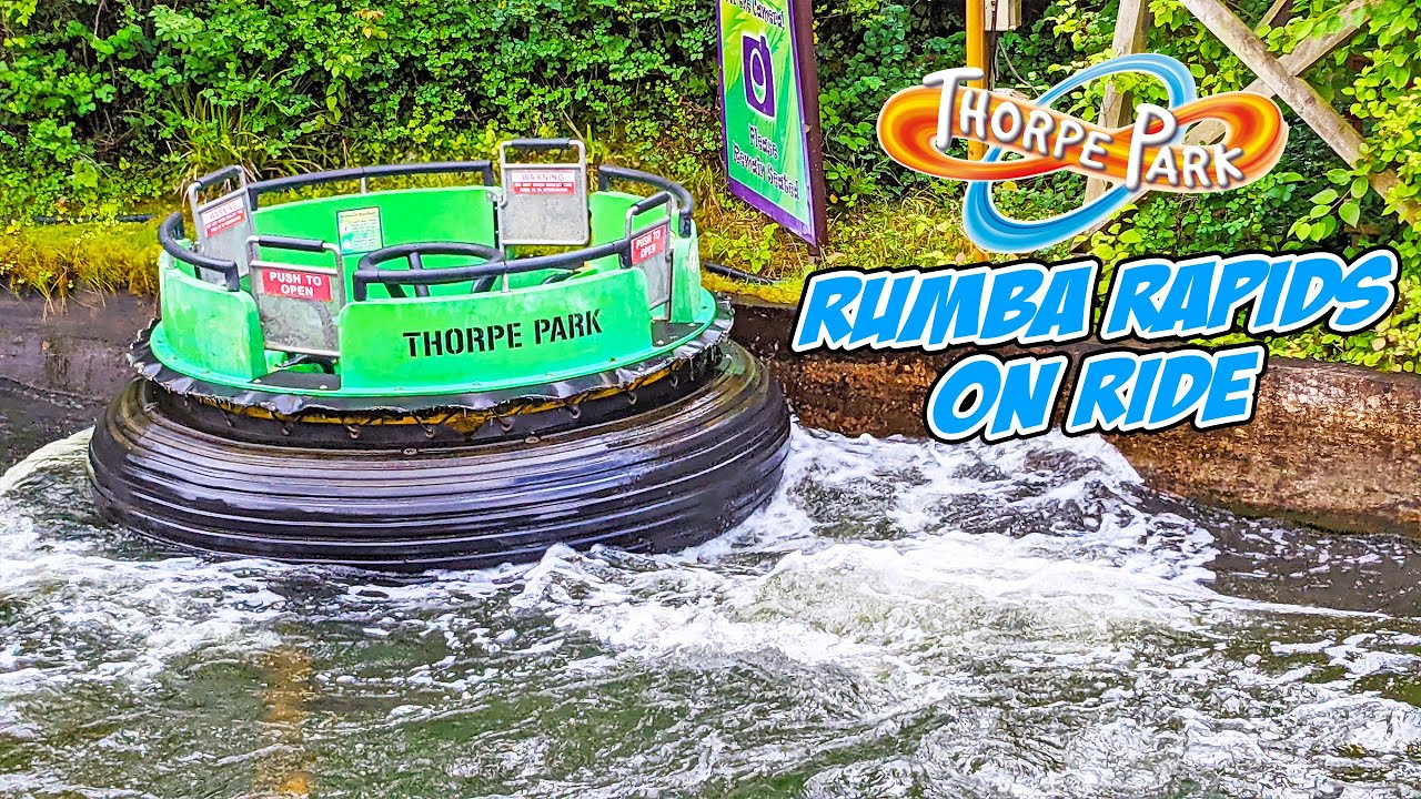 Rumba Rapids On Ride at Thorpe Park (2021) [4K]