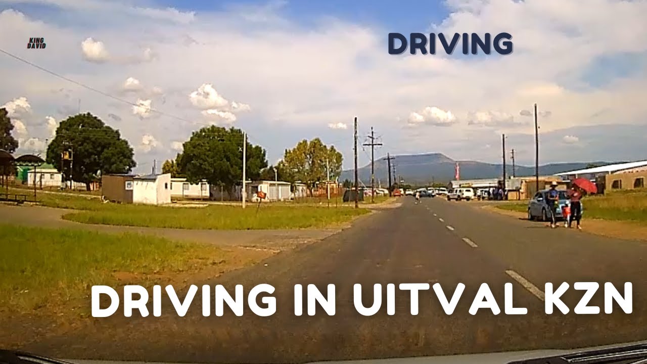 Driving in Uitval Ladysmith KZN