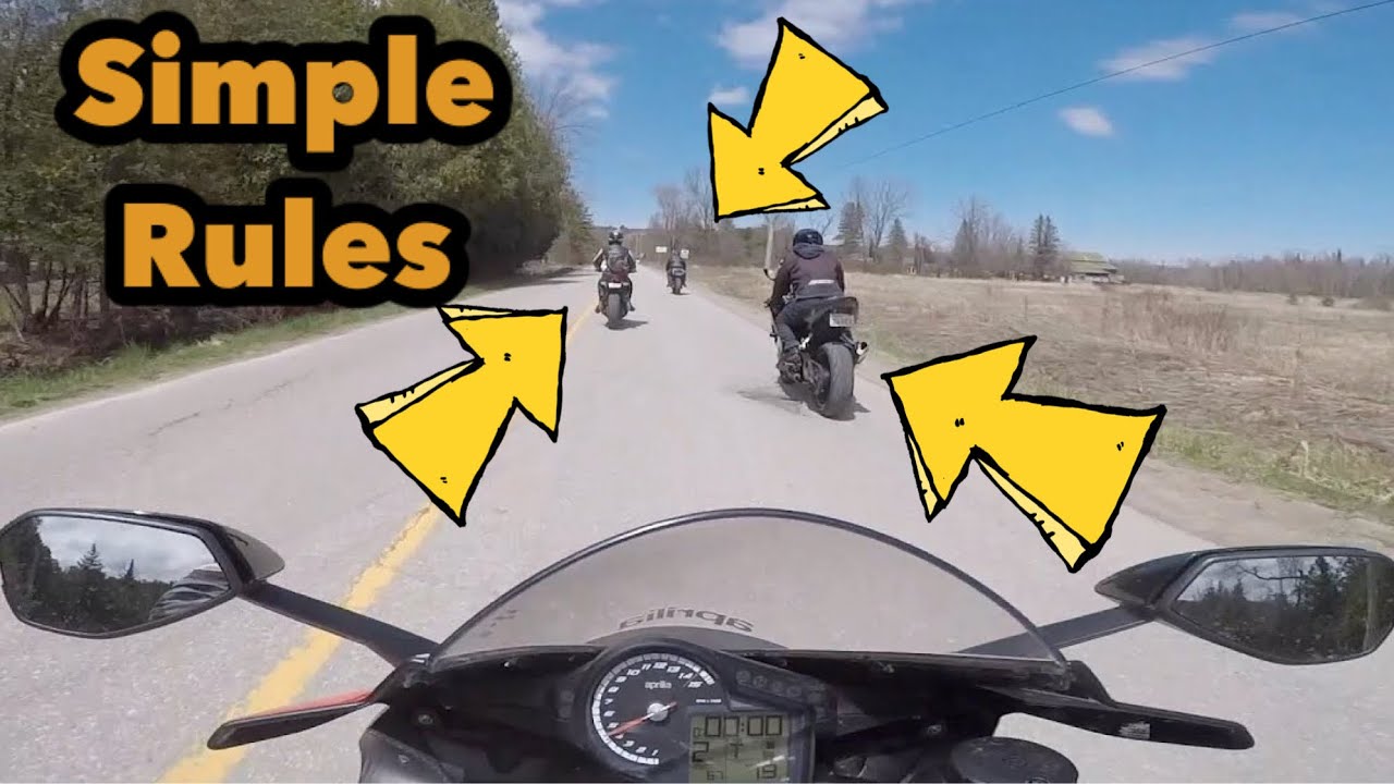 Proper Lane Position On Group Rides
