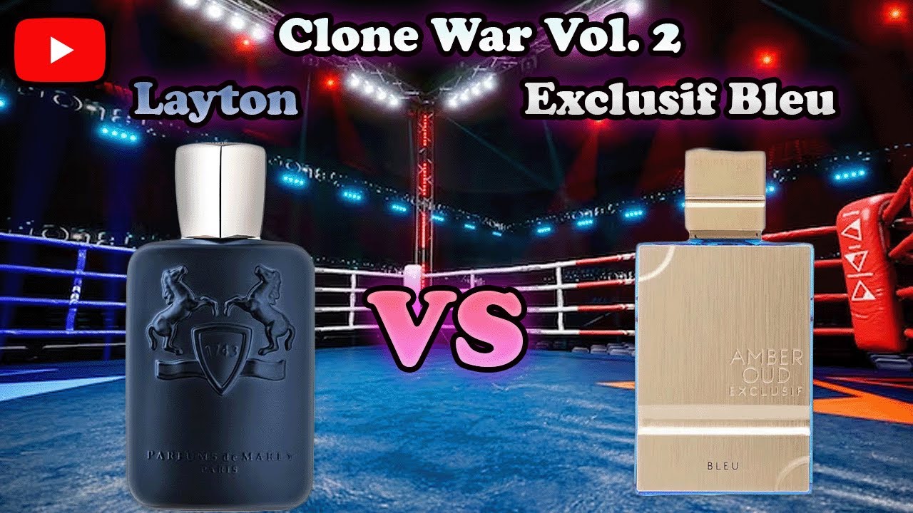 Clone War Vol. 2 PDM Layton Vs Amber Oud Exclusif Bleu!