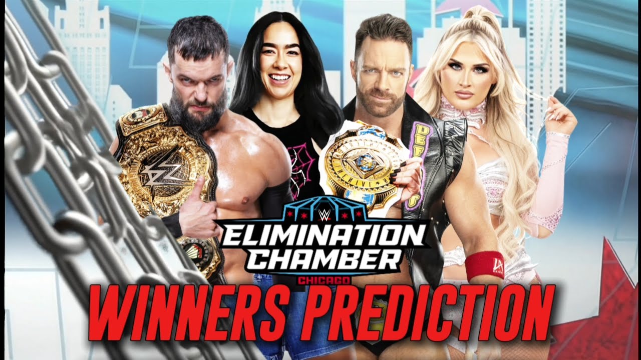 WWE Elimination Chamber 2026 official match card and winners prediction