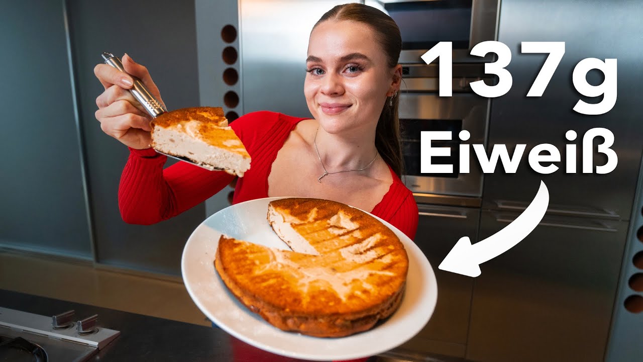 Mit diesem Käsekuchen zum Frühstück abnehmen! (137g Protein)