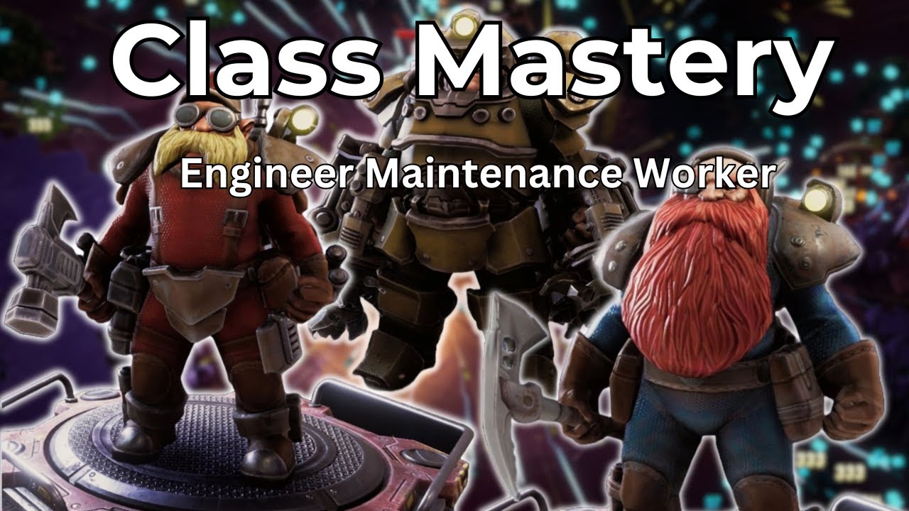 How to Engineer Maintenance Worker Class Mastery Guide Hazard 5 Deep Rock Galactic Survivors