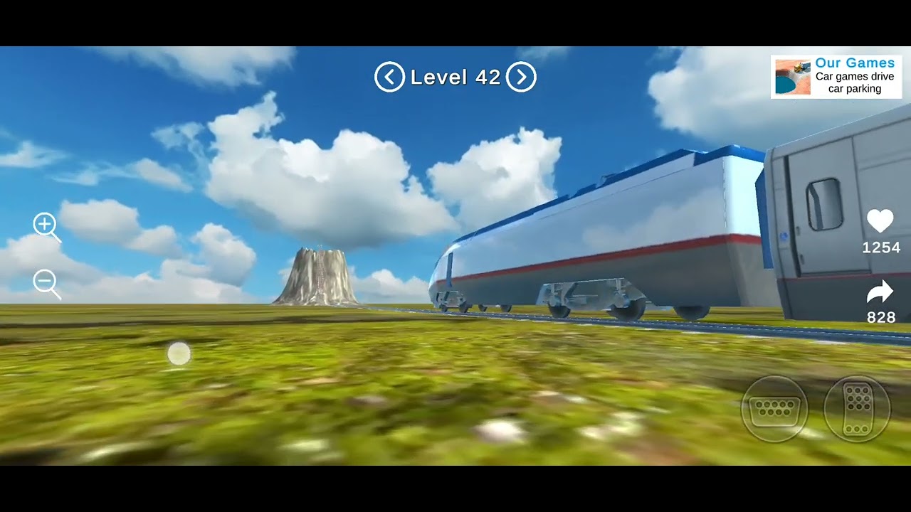 Train vs Cars Gameplay (iOS, Android) – Coordination at Crossings
