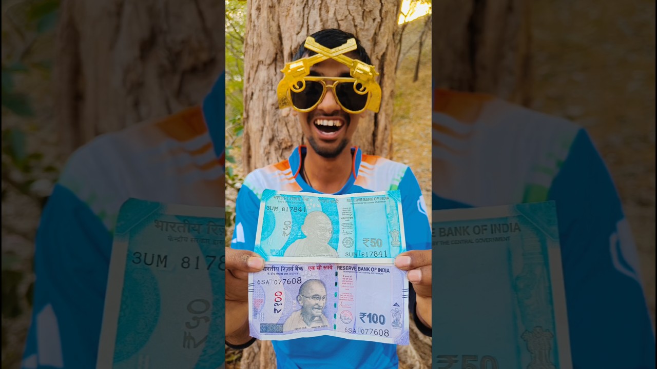 After putting ₹10 in the pit, I found ₹100 in the pit. #shorts #viral #tranding #video