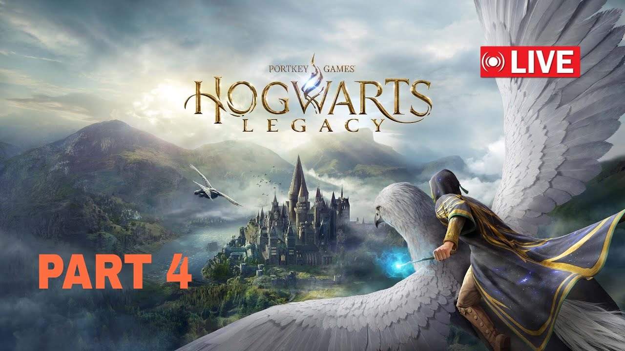 Hogwarts Legacy gameplay | PART 4 |🔴LIVE
