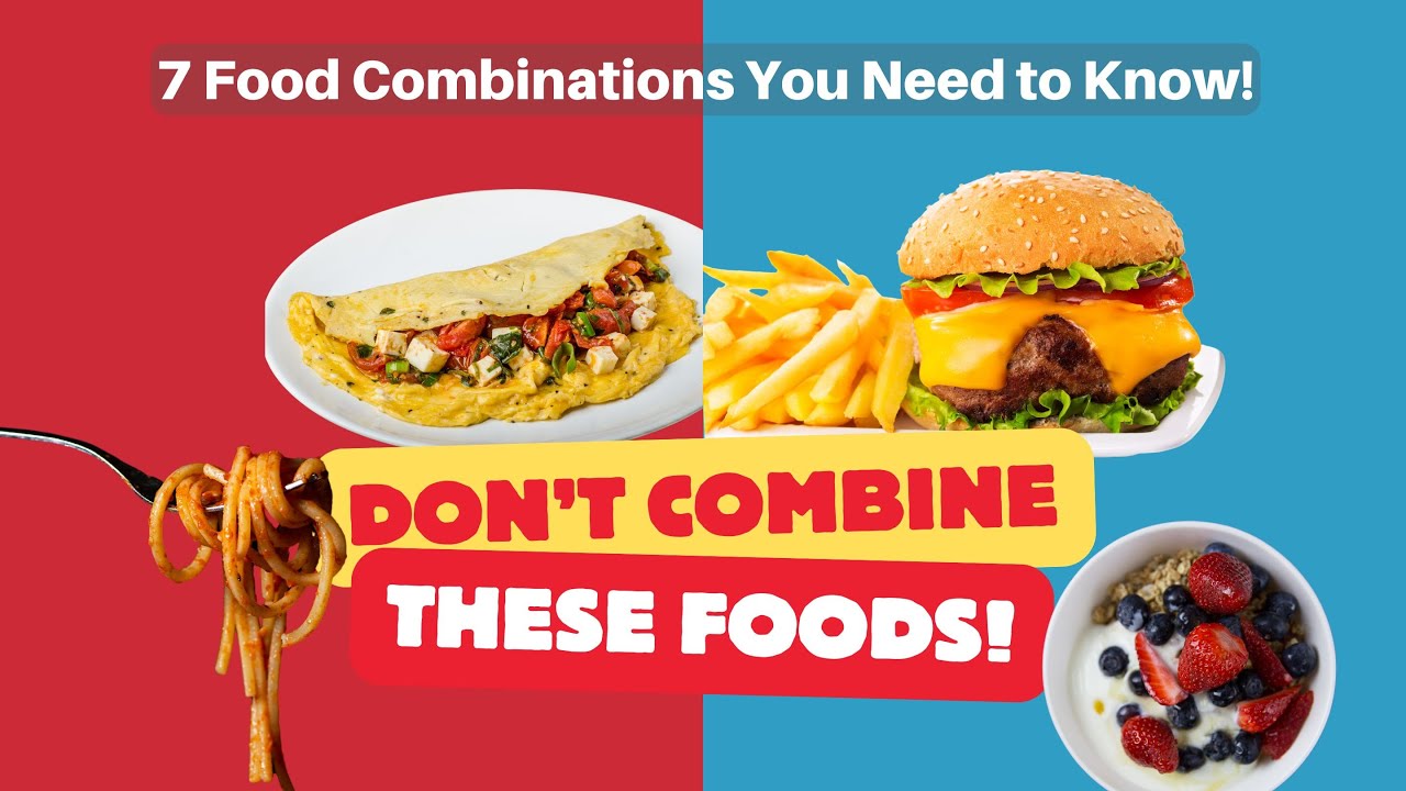 7 Food Combinations You Should NEVER Eat Together! #didyouknowfacts #health