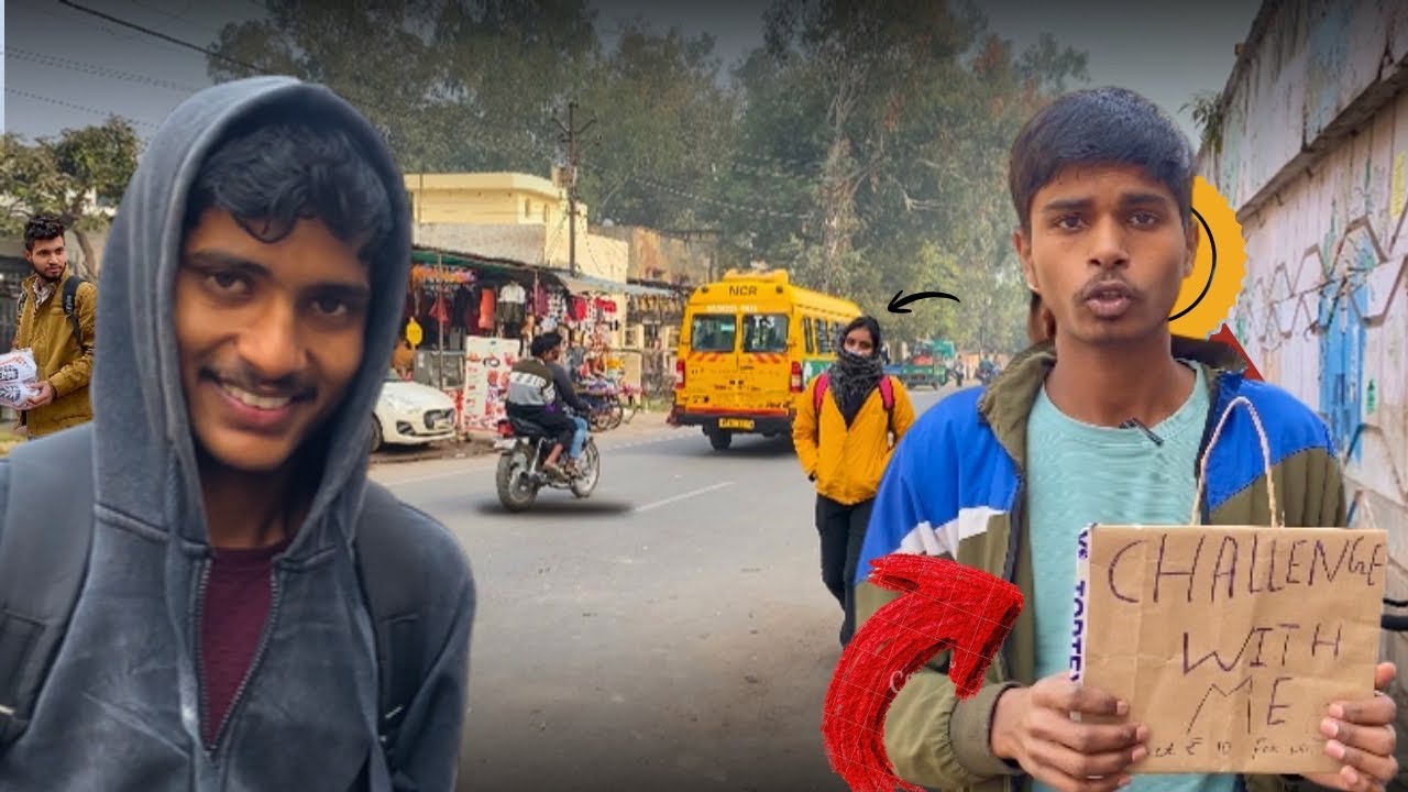 Asking Strangers to Challenge Me! 😱🔥