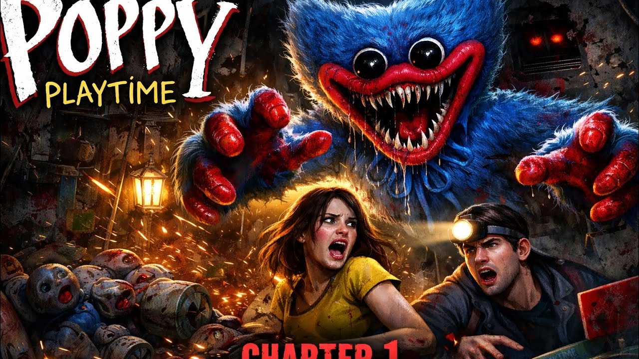 Poppy play time chapter 1'i bitirdim