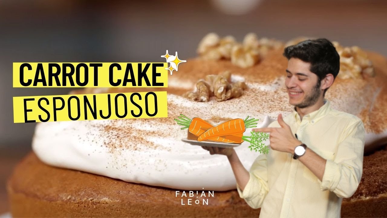 Cómo hacer CARROT CAKE casera / TARTA de ZANAHORIA fácil 😍