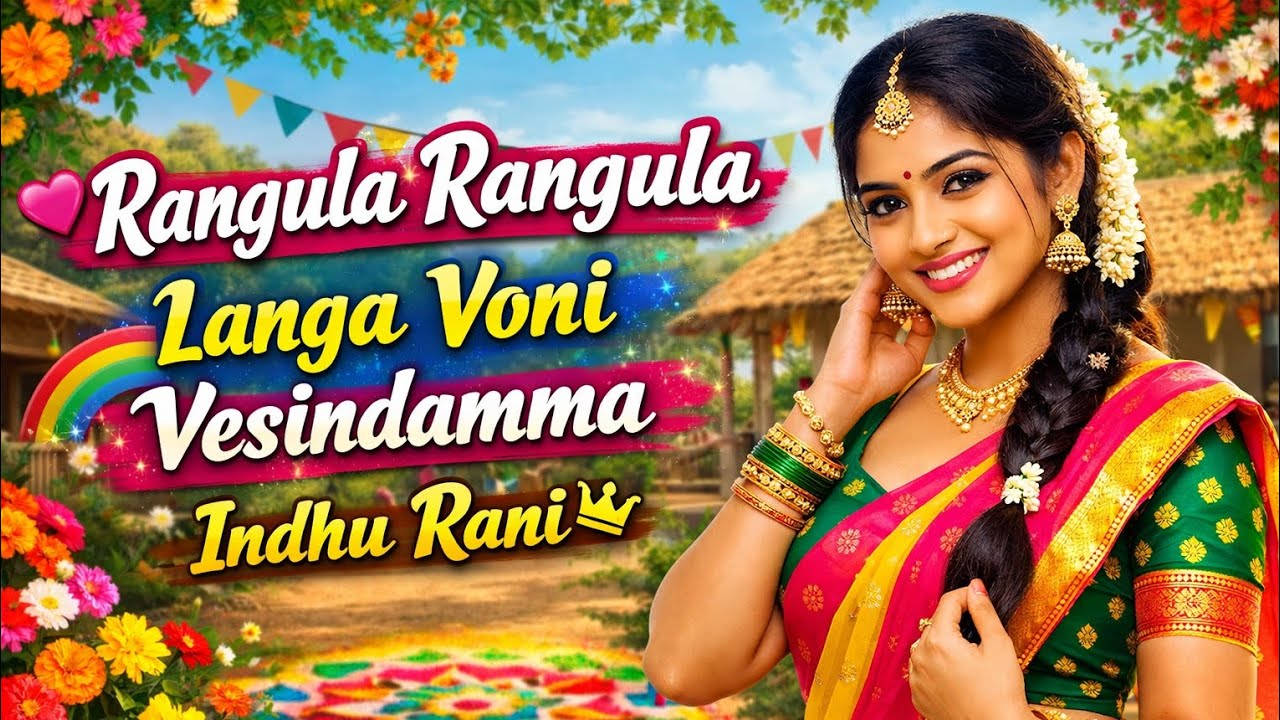 Rangula Rangula Langa Voni Vesindamma | Indhu Rani Love Song 💖2026