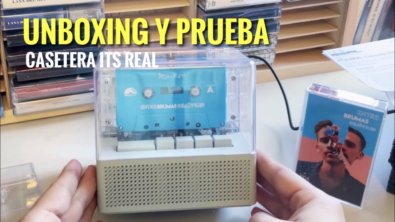 ¡Casetera IT’S REAL unboxing y prueba!