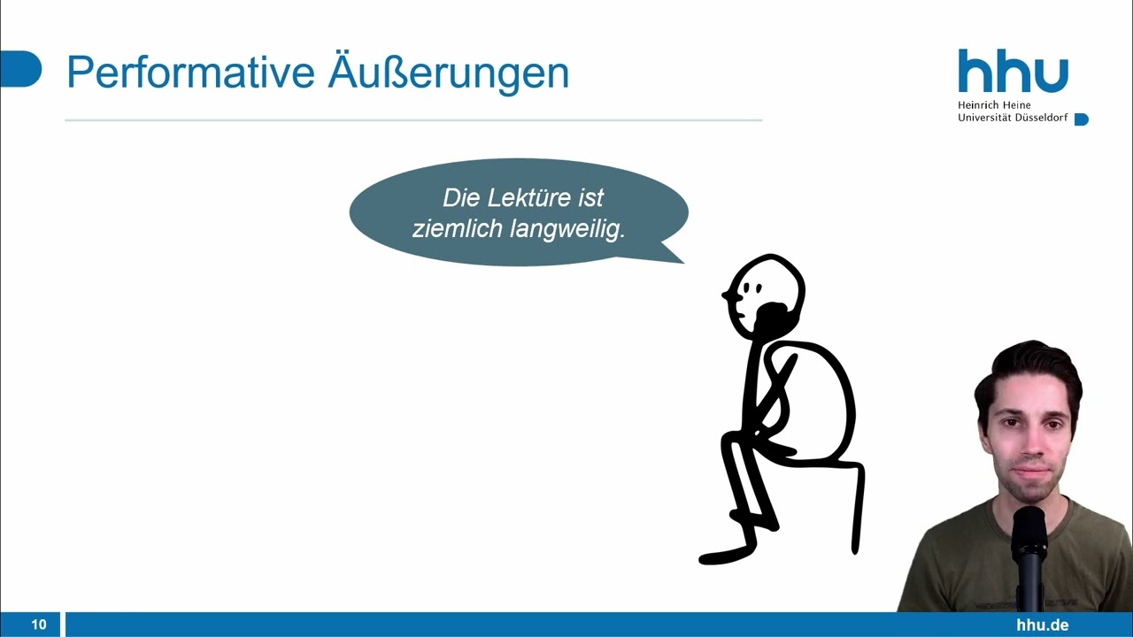 Performative und konstatierende Äußerungen (nach Austin) | Pragmatik