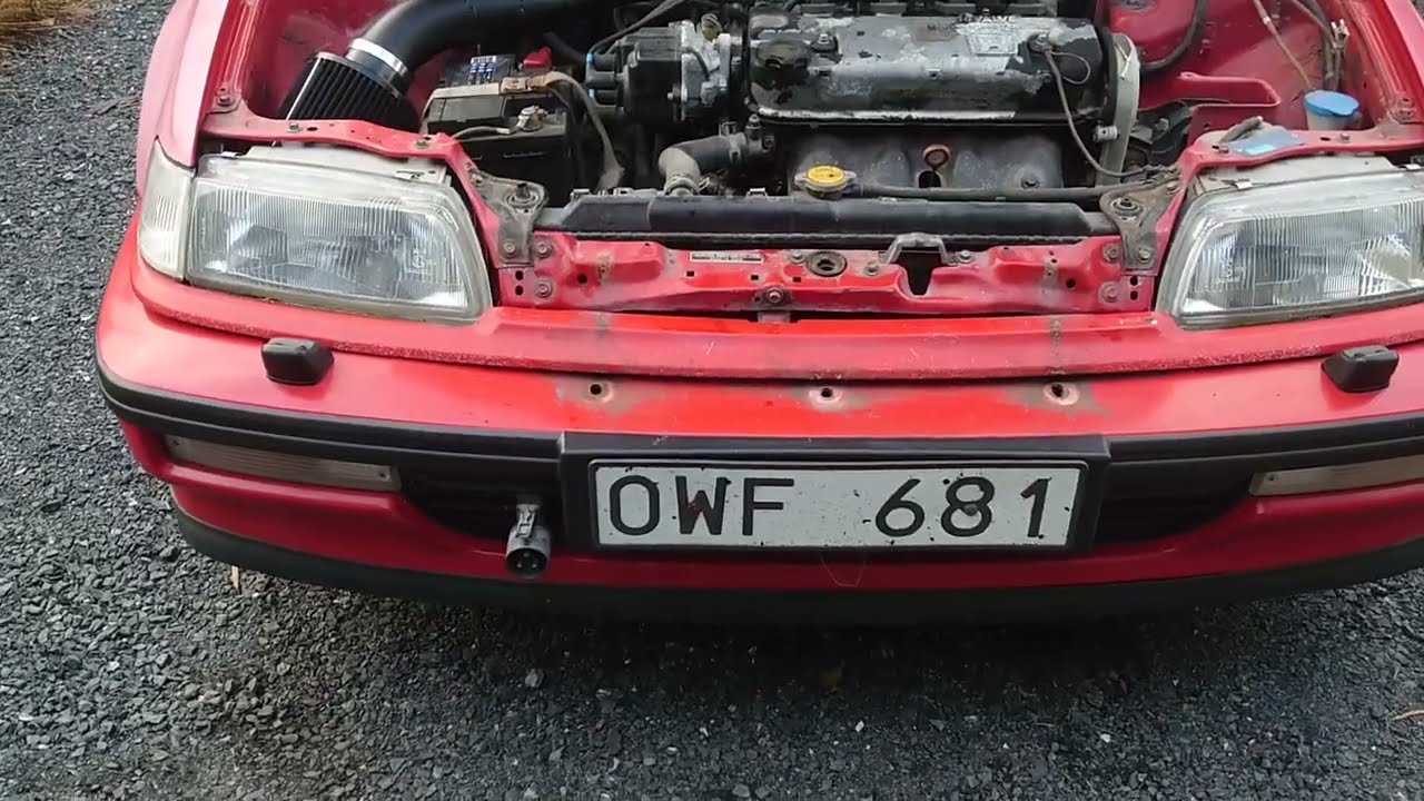 Projekt Honda Civic del 1, "mer luft"