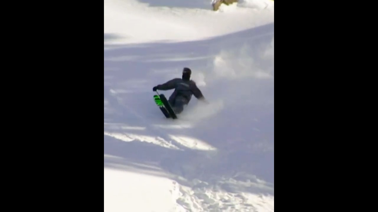 Steezy skiing #skiing #skilife #ski #sendit #snow #skiingfreeride #freeride #powderskiing #discover