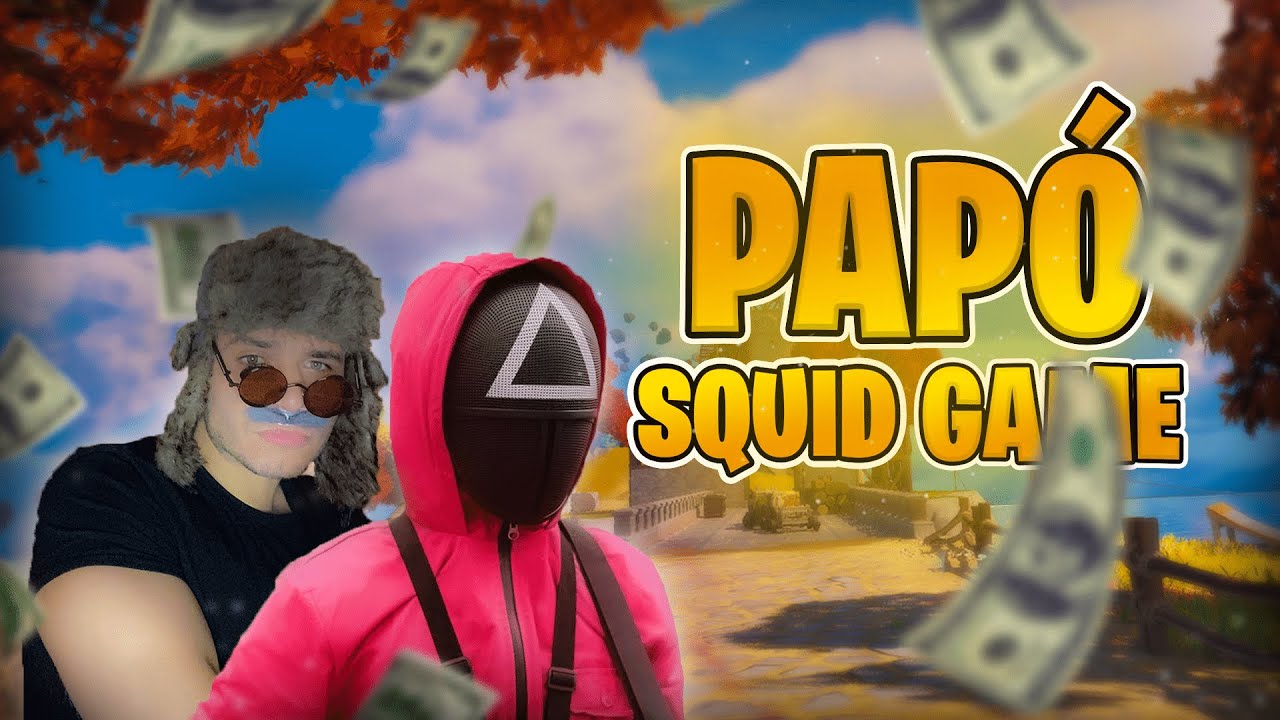 PAP&Oacute; SQUID GAME V-BUCK&Eacute;RT A N&Eacute;ZŐIMMEL!