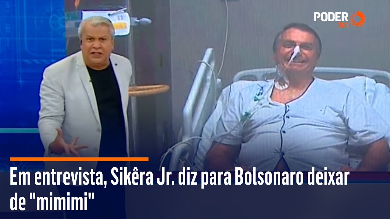 Em entrevista, Sikêra Jr. diz para Bolsonaro deixar de 