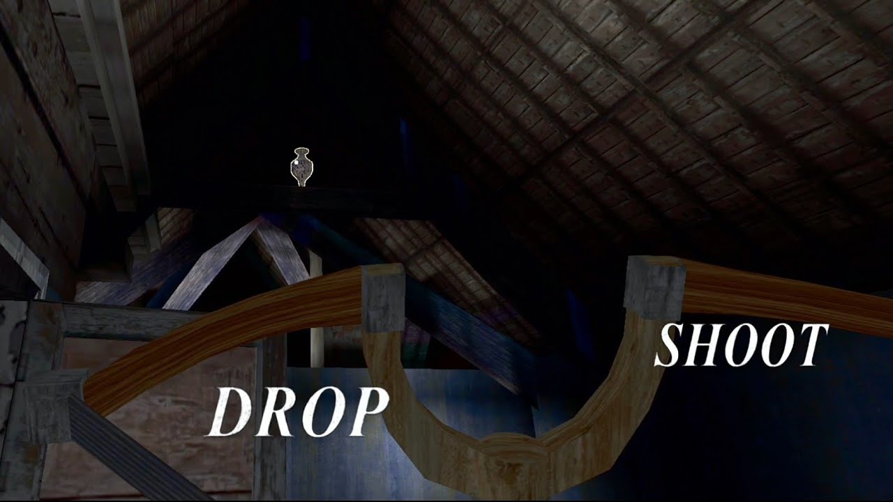 How too usa drop shot ☠️ gun 🔫 ( granny 3)#granny #horror #horrarghostgaming 