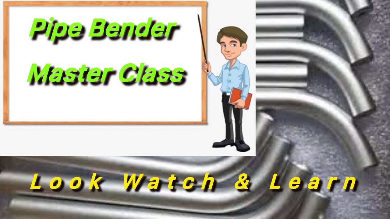 Pipe Bending Explained using 25mm Aluminium Tube