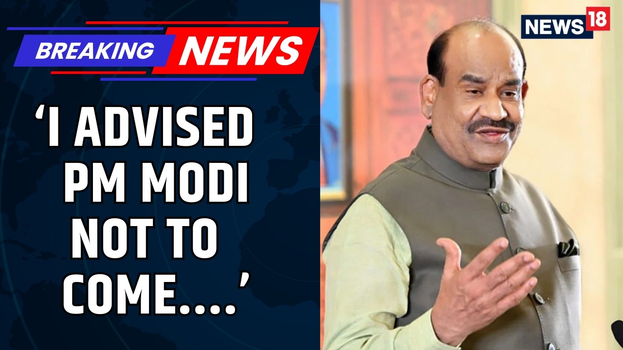'I Advised PM Not To Come, Congress MPs Planned Something Unprecedented': Om Birla On Speech Row