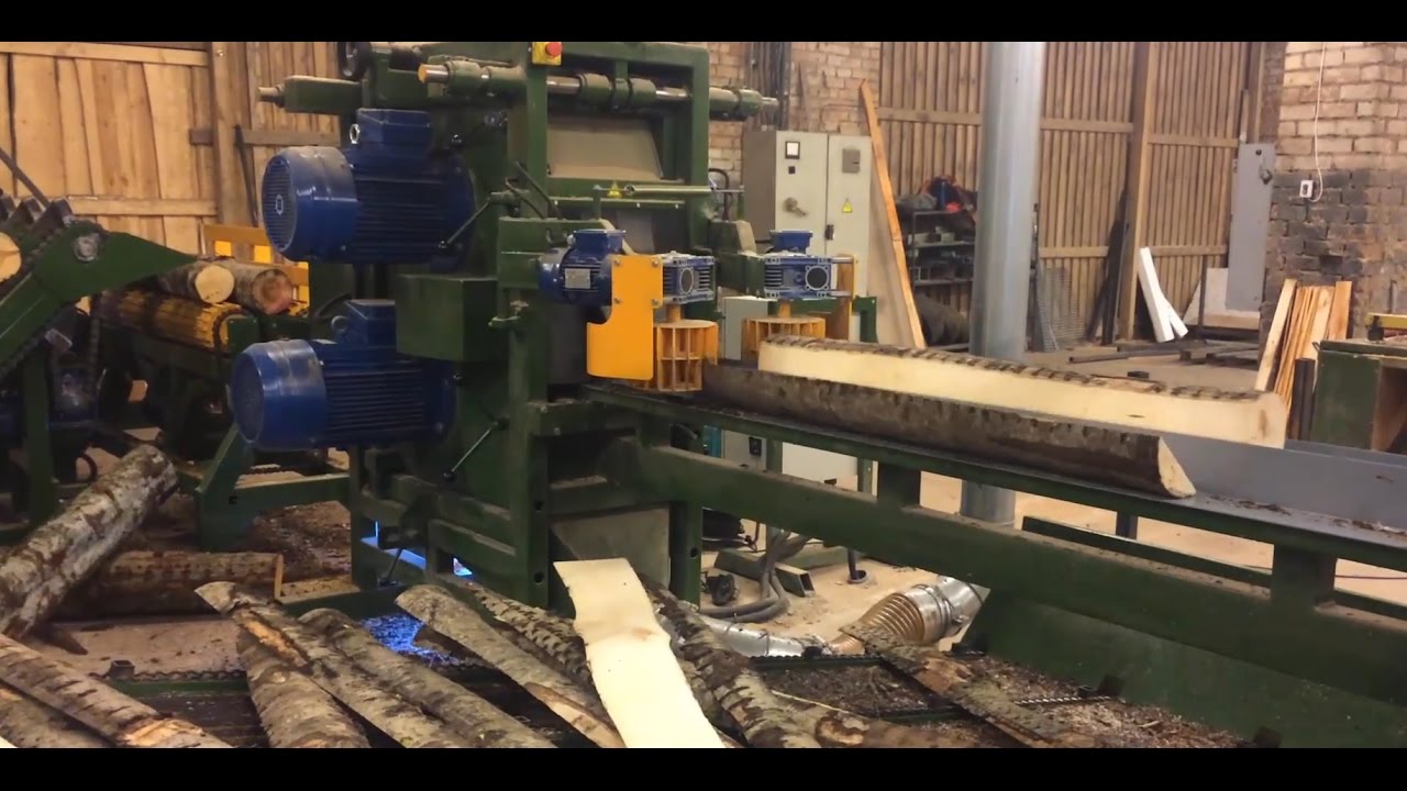 - DIAMETRAS - No 12 | Lentelių gamybos linija | Линия для тарной доски | Pallet production line |