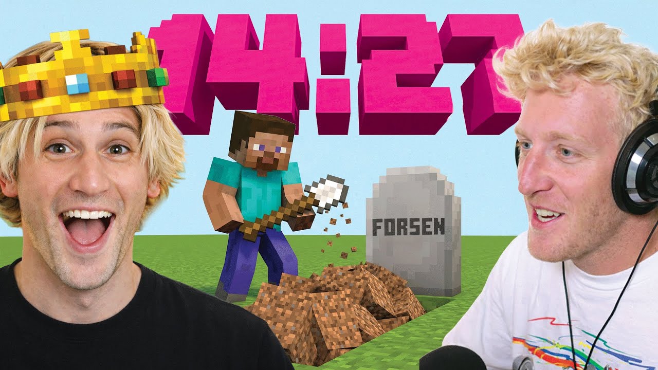 XQC finally beat his Minecraft speed run record