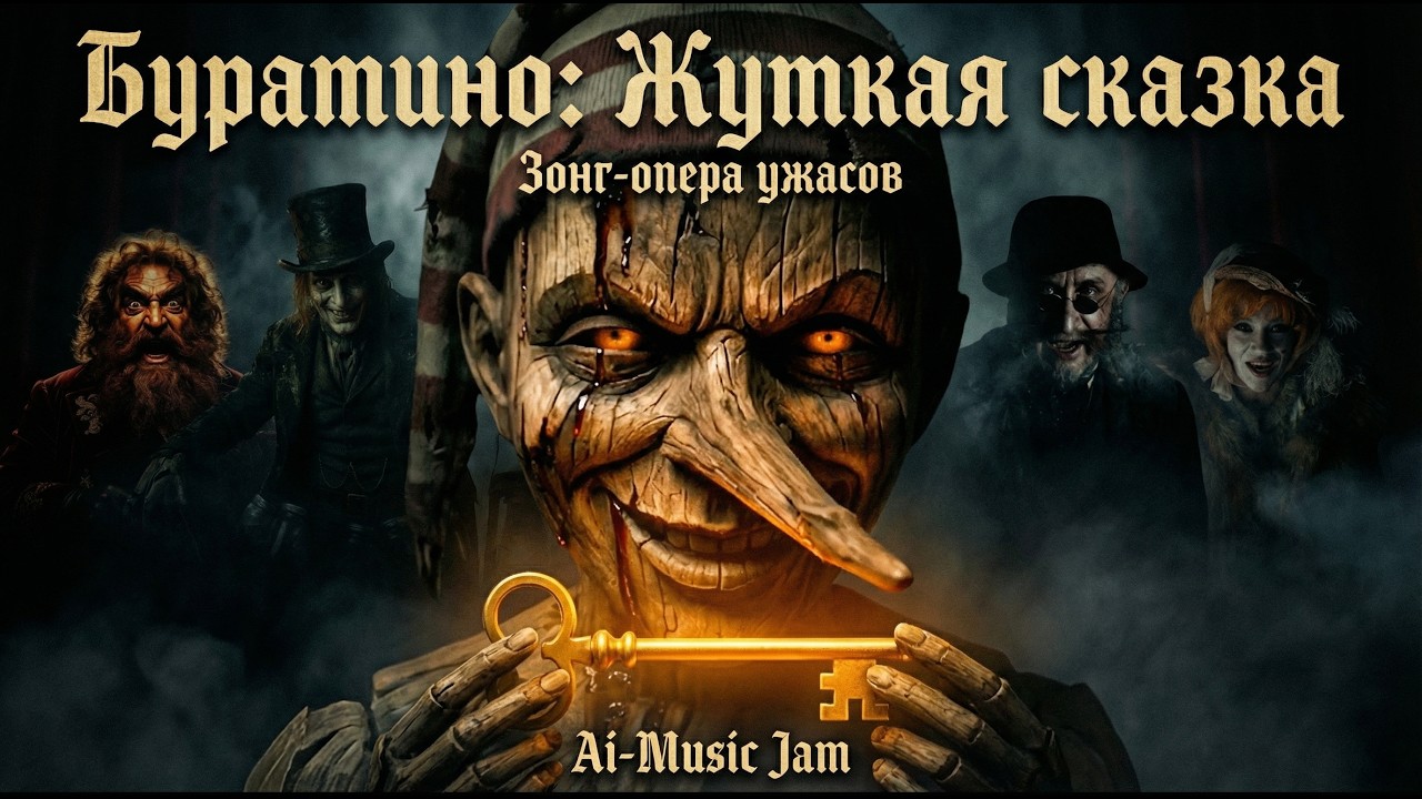 Буратино: Жуткая сказка 🪵🪓(Horror Metal версия) | Зонг-опера ужасов